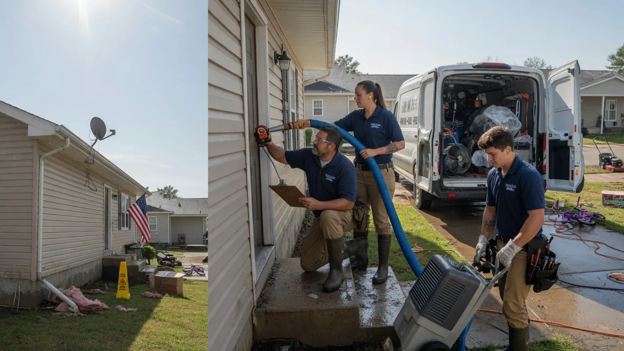 Ceiling Water Damage Restoration in Hopewell, PA near me
